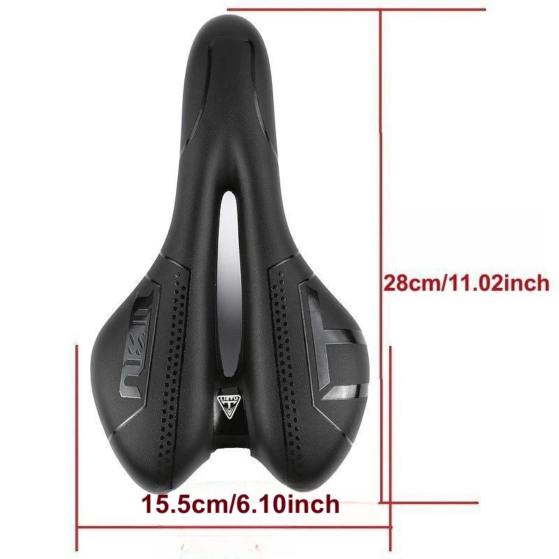 Soft Comfort Bike Saddle Replacement Bicycle Seat for MTB Road Hybrid Bikes