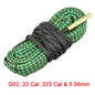 Rope Bore Cleaner for Rifle Shotgun 12GA 5.56mm 7.62mm Gun Cleaning Supplies