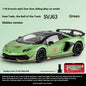 1:18 Scale SVJ63 Alloy Car Toy Model with Sound & Light Effects - Realistic Detail for Kids' Playtime & Collectors' Delight-EXPROTAS