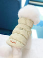 Dog Jacket Waterproof Warm Coat for Small Medium Dogs Autumn Winter