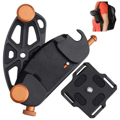 Camera Waist Belt Clip Quick Release Buckle Backpack Shoulder Strap Mount Holder