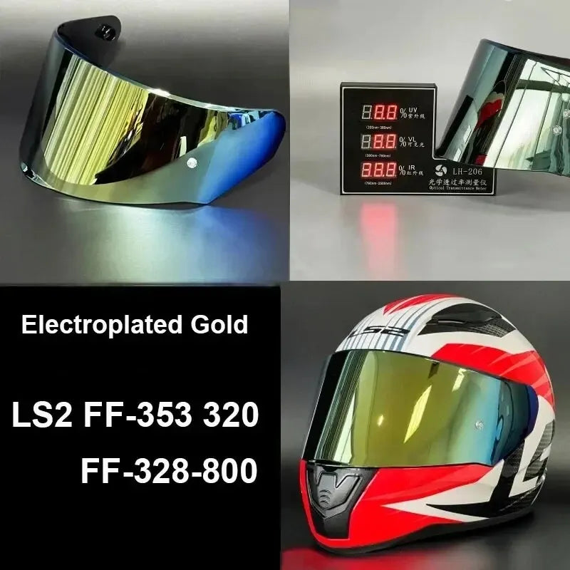 Casco LS2 FF320 FF353 FF328 FF800 Motorcycle Helmet Visor Capacete De Moto Full Face Helmet Motorcycle Accessories Shield Lens-EXPROTAS