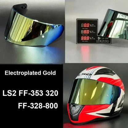 Casco LS2 FF320 FF353 FF328 FF800 Motorcycle Helmet Visor Capacete De Moto Full Face Helmet Motorcycle Accessories Shield Lens-EXPROTAS