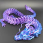 3D Printed Gem Dragon Crystal Fidget Toy Rotatable Articulated 88CM 60CM