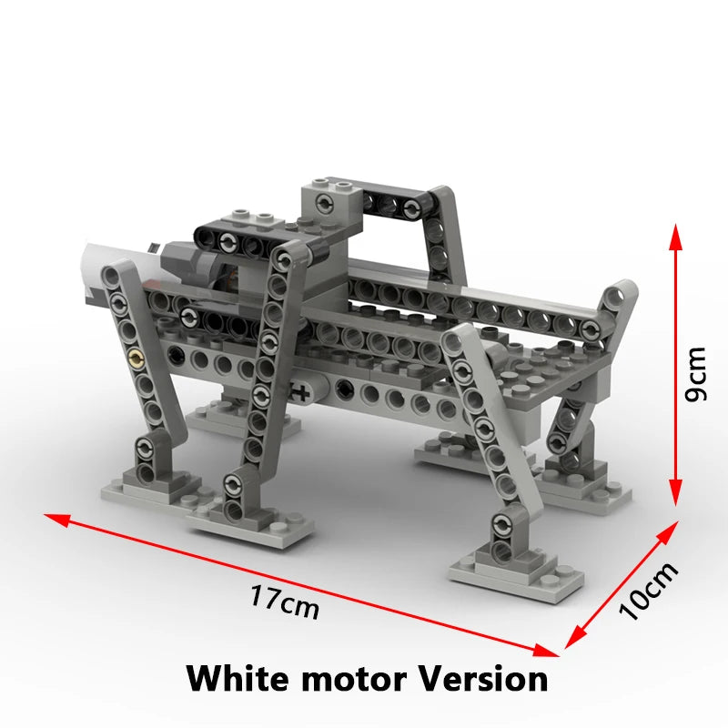2024 NEW MOC Remote Control Walking Robotic for Motorized AT-TE Frame Six Legged Walker Model Education DIY Blocks Toys Gifts-EXPROTAS