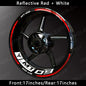 Reflective Motorcycle Wheel Sticker Hub Decal Rim Stripe Tape for YAMAHA MT-09
