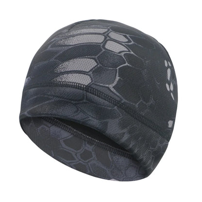 Men Women Winter Fleece Beanie Hat, Windproof Tactical Military Skull Cap for Hiking Hunting