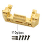 Brass Axle Mount Portal Drive Housing for 1/10 RC Traxxas Crawler TRX4 TRX6