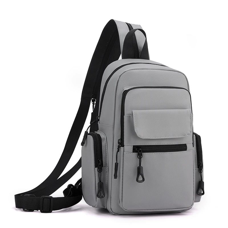 Multifunctional Chest Bag Nylon Sling Backpack Travel Outdoor Hiking