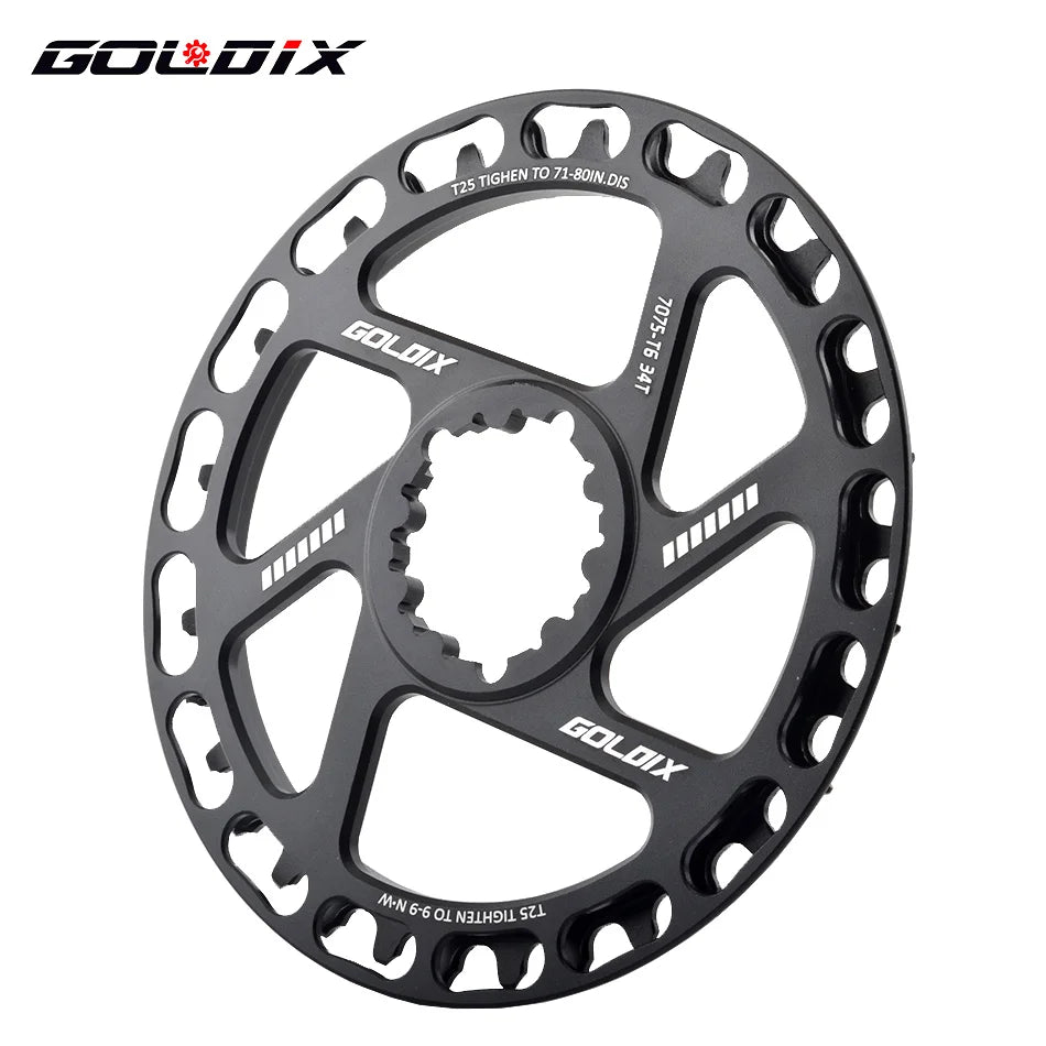 3-Bolt Direct Mount Chainring GOLDIX 28-36T Kids Folding Bicycle Sprocket