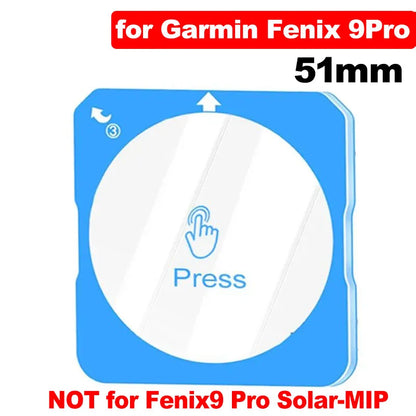 Tempered Glass Screen Protector for Garmin Fenix 9 Pro 51mm Smart Watch
