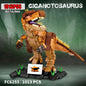 939pcs T-Rex & Triceratops Dinosaur Building Blocks Set Kids Boys Craft Toy Gift