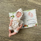 15cm Mini Silicone Reborn Girl Doll Painted Full Body Soft Baby Doll Bebê