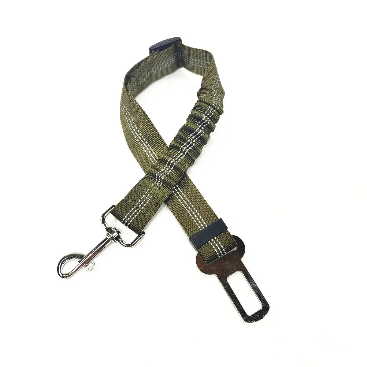 Adjustable Dog Car Seat Belt Harness Travel Safety Elastic Restraint Strap