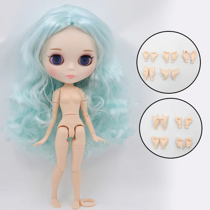 ICY DBS Blythe Doll White Skin Joint Body 1/6 BJD OB24 Russia Only