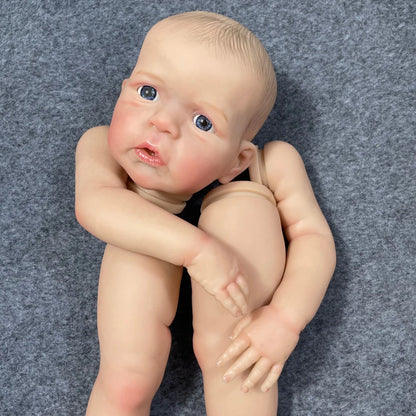 24-25" Reborn Doll Kit Sandie Painted 3D Skin Veins DIY Large Baby Art Parts
