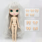 ICY DBS Blythe Doll 1/6 BJD Joint Body White Skin 30cm Custom Random Eyes