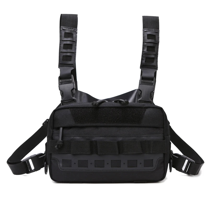 Fishing Vest Bag Men's Camo Fishing Lures Utility Tackle Chest Bags Waist Pack Outdoor Mountaineering Camping Hiking EDC Hunting-EXPROTAS