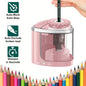 Desktop Automatic Pencil Sharpener Electric for 6-8mm Pencils School Office