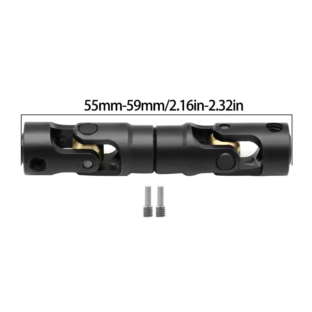 1/10 RC Crawler Metal Internal Spline Driveshaft w/ Universal Joint - EXPROTAS