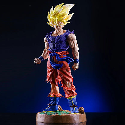 43cm Dragon Ball Z Son Goku Figure GK Super Saiyan Son Goku Action Figure PVC Vegeta Collection Statue Model Figurine Toys-EXPROTAS