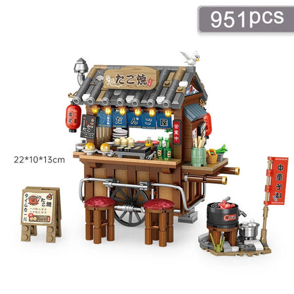 Cute Flower Building Blocks DIY Assembly Model Creative Construction Toy Gift