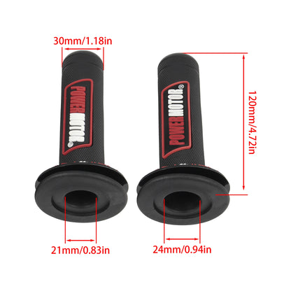 Handlebar Protection Grips 7/8" Rubber Gel Universal for Dirt Bike Off-Road