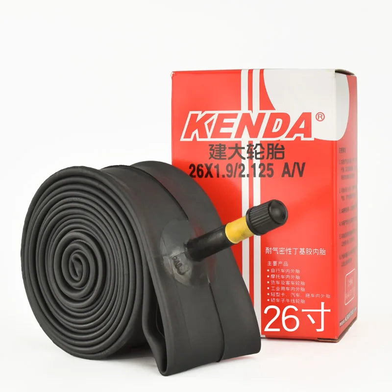 Inner Tube KENDA 26 Inch MTB  Butyl Rubber AV FV 32/36/48mm 1.25-2.4 Tyres