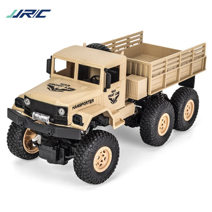 JJRC 1/18 Rc Car Off-Road 4x4 2.4G Radio Controlled Car Military Electric Machine 10Km/h Rc Buggy Children's Cars Toys for Boys-EXPROTAS