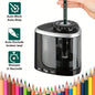 Desktop Automatic Pencil Sharpener Electric for 6-8mm Pencils School Office