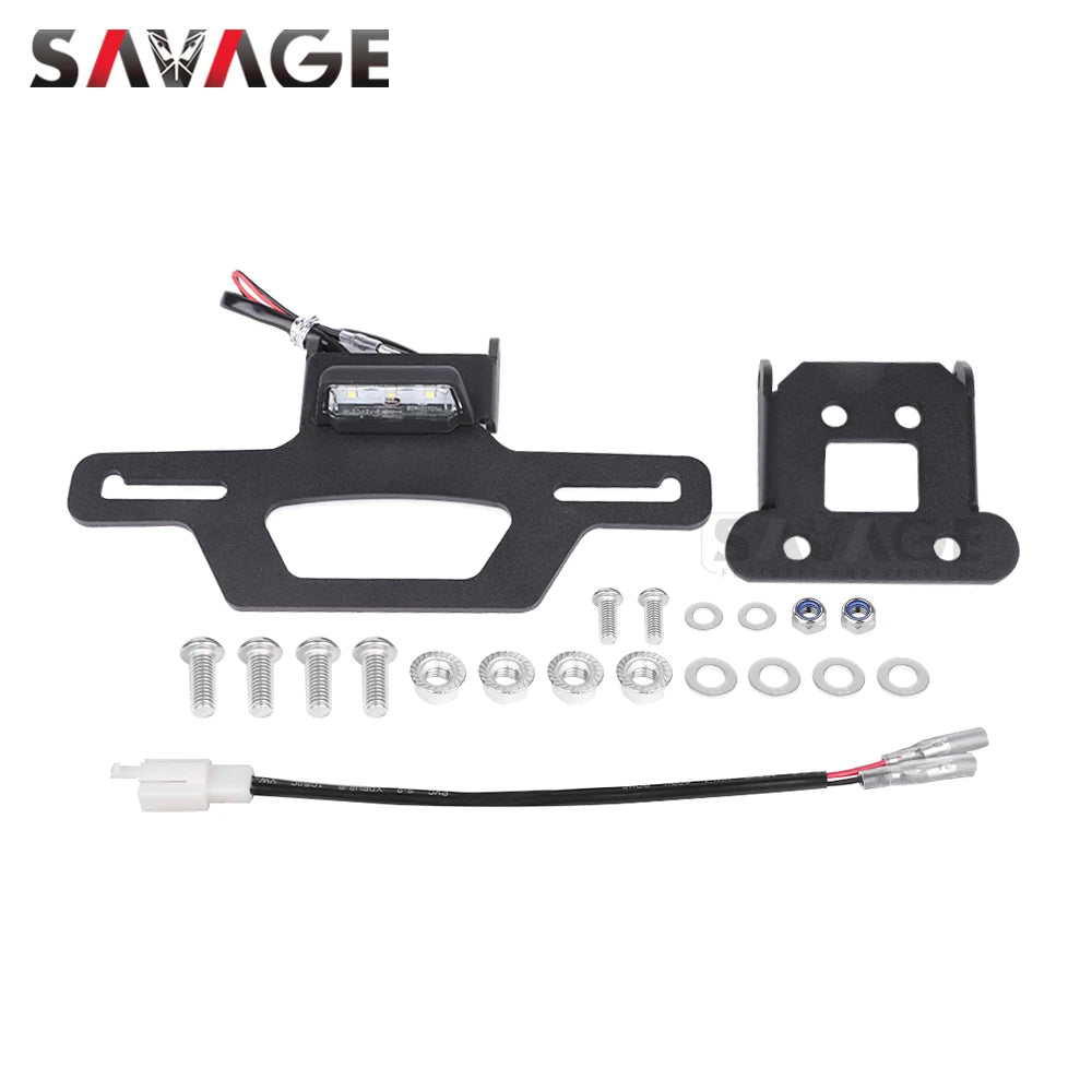For Kawasaki Ninja 250 400 Z250 Z300 Z400 Tail Tidy License Plate Holder Bracket