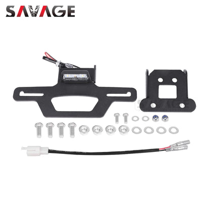 For Kawasaki Ninja 250 400 Z250 Z300 Z400 Tail Tidy License Plate Holder Bracket