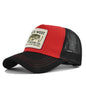 Mesh Fishing Cap Snapback Trucker Hat Breathable Unisex Outdoor