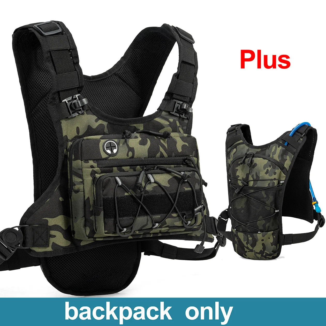 Hydration Vest Bag for Running Hiking Cycling Men Women Breathable Pack