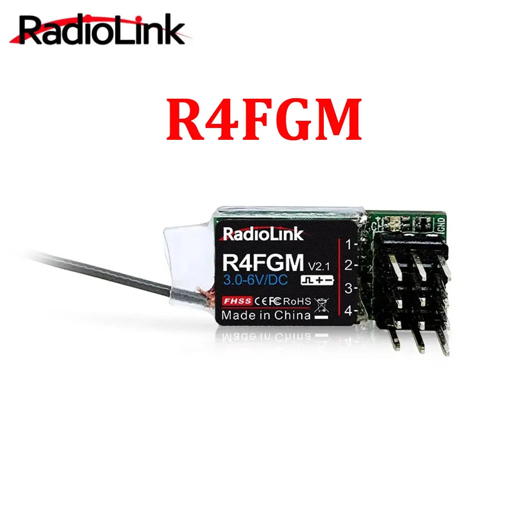 Radiolink 2.4GH R8FG R4FGM R6FG R6F Receiver Gyro for RC Car Boat Work for Transmitter RC4GS RC6GS T8FB T8S RC8X-EXPROTAS