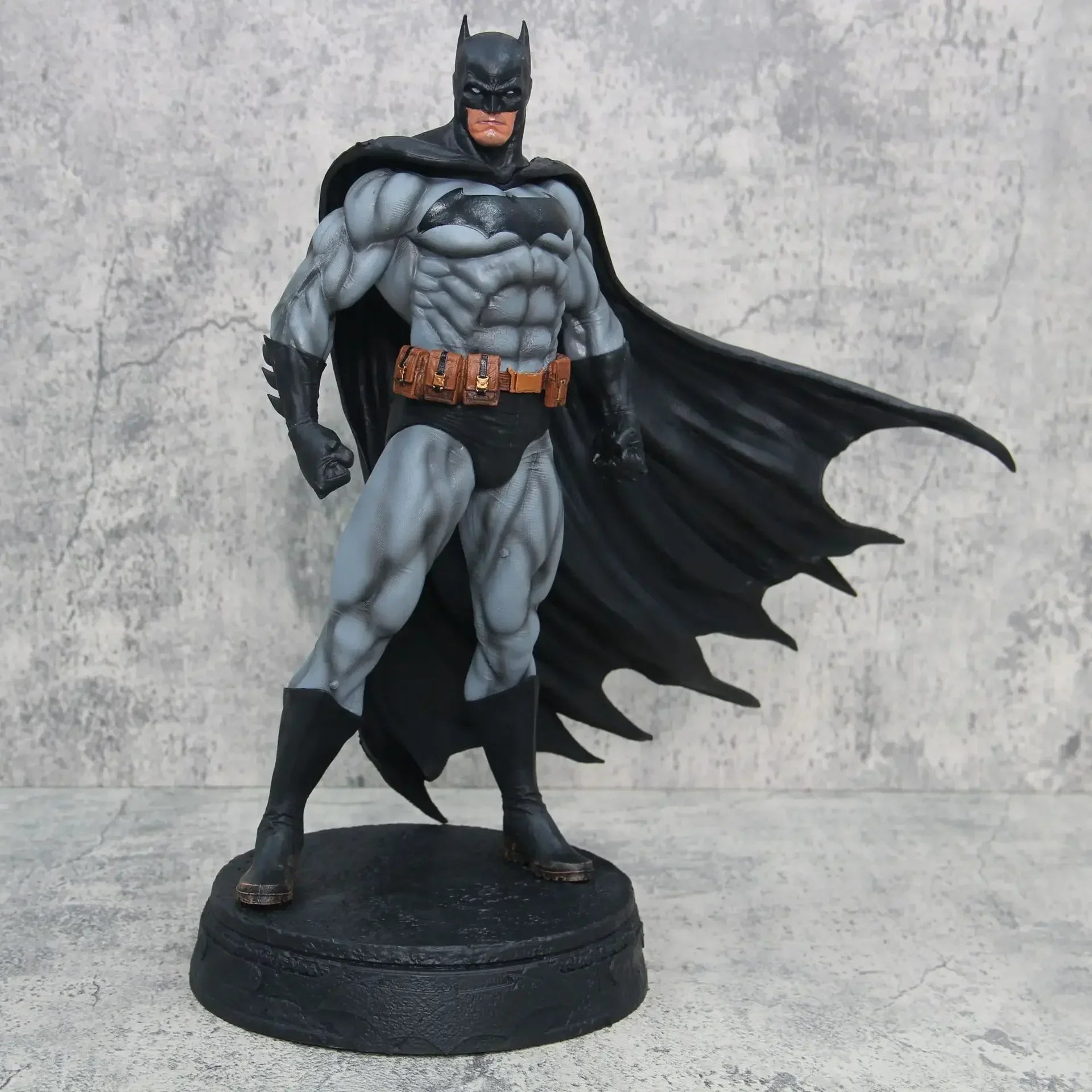 Giant 38cm Dark Knight Batman Anime Figurine Model Ornament Toys Gk Action Figure Justice League Standing Batman Ornament Gift-EXPROTAS