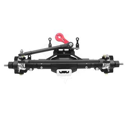 CNC Aluminum Diamond Front & Rear Axle for 1/10 RC Crawler Axial SCX10 II 90046/90047 - EXPROTAS
