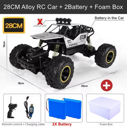 EXPROTAS RC Car Remote Control 4X4 All Terrain Brushless Outdoor Vehicle