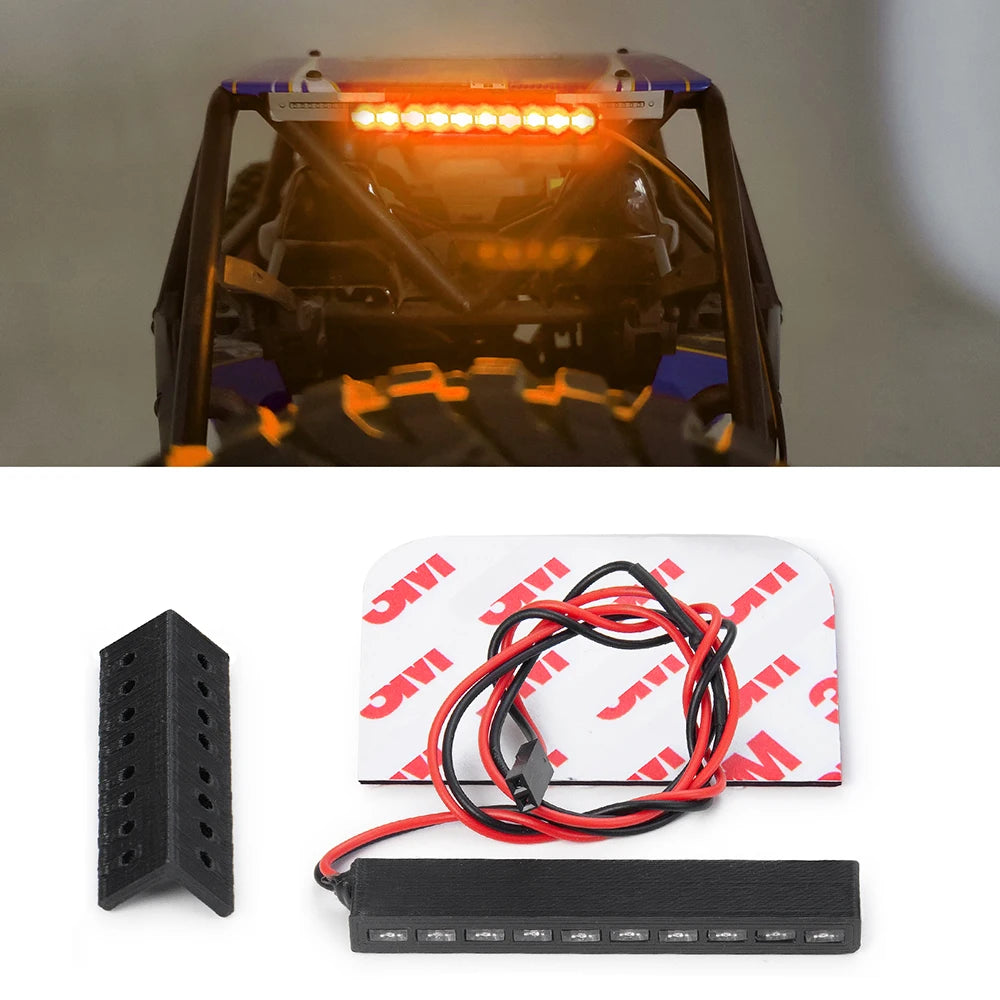 LED Light Bar 32/65mm for 1/10 RC Crawler Axial SCX10 TRX-4 D90