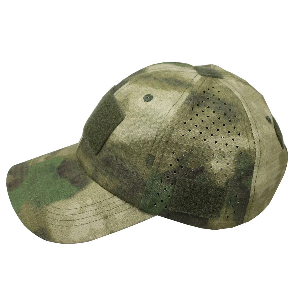 Men's Camouflage Baseball Cap Tactical Breathable Outdoor Hiking Fishing Hat