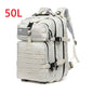 Waterproof Backpack Bag 25L/50L Tactical Outdoor Hiking Rucksack Camping
