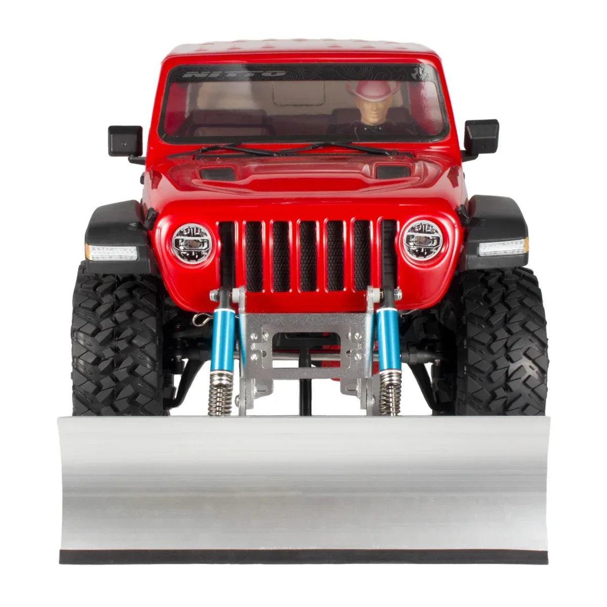 1/10 RC Crawler Adjustable Aluminium Snow Plough Blade for SCX10 III TRX4