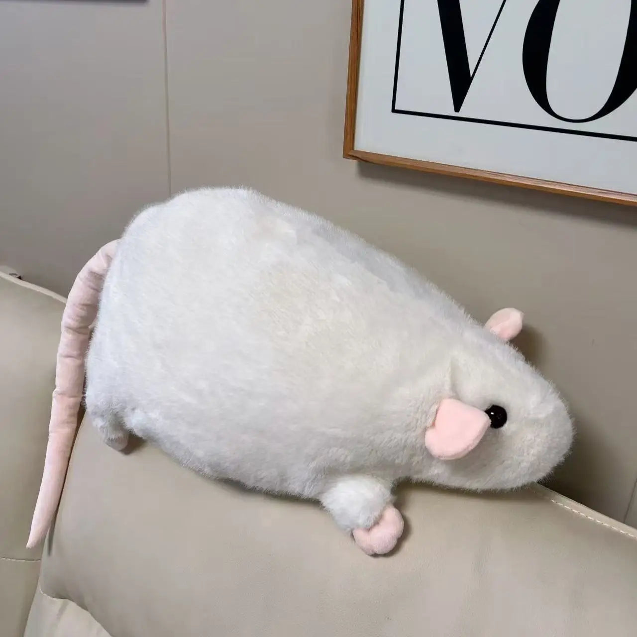 Cute Mouse Plush Doll 40/55/90cm Soft Stuffed Toy for Kids