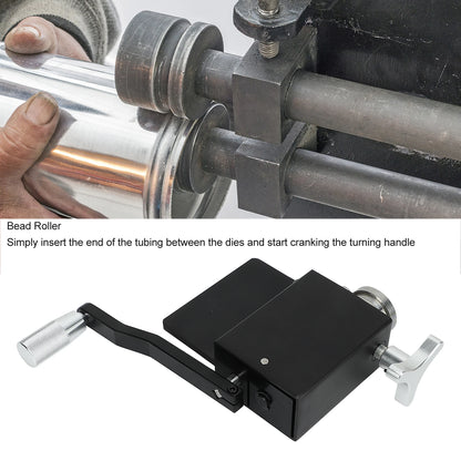 Pipe Beading Tool 5/8in+ | Steel Roller for Intercooler Manual Tube Beading