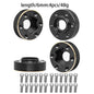12mm Brass Wheel Weights | Hex Hub Adapter for 1/10 RC SCX10 TRX4 1.9" Rims
