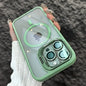 Clear Shockproof Ring Stand Case for iPhone 11-16 Pro Max Lens Protection