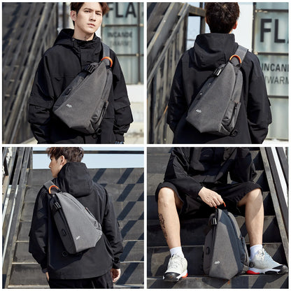 Crossbody Sling Bag Anti Theft Chest Shoulder Backpack for Men Women Travel