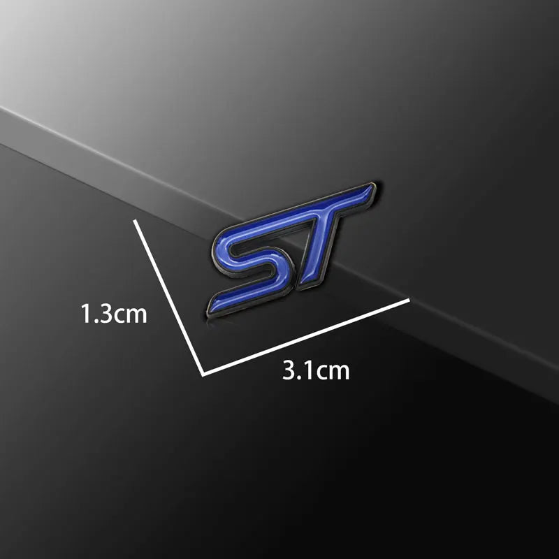 Car Steering Wheel Sticker Auto Emblem for Ford Focus Mondeo Fiesta MK3