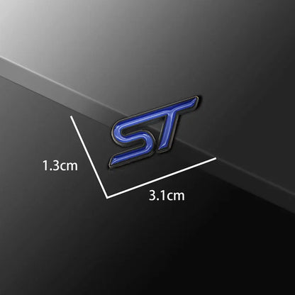 Car Steering Wheel Sticker Auto Emblem for Ford Focus Mondeo Fiesta MK3