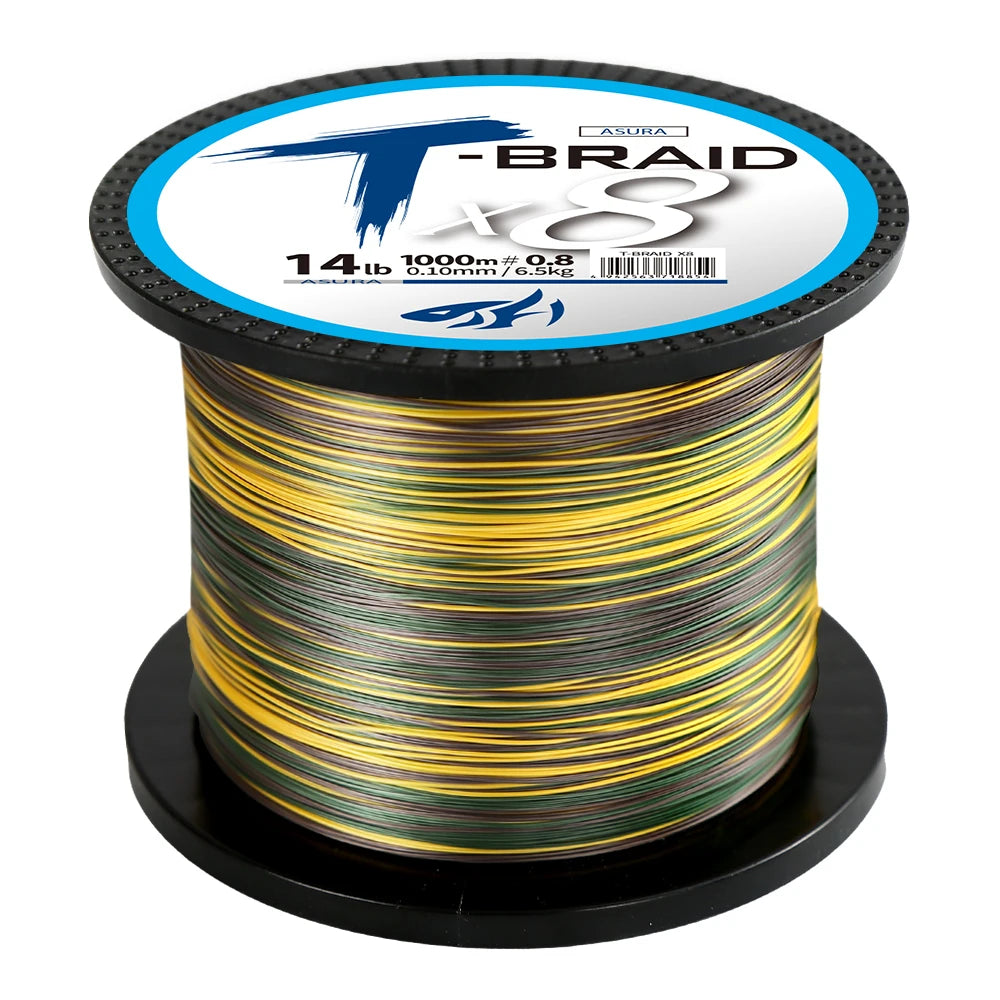 Braid Fishing Line 300-1000M PE 8 Strands Braided Carp Fishing
